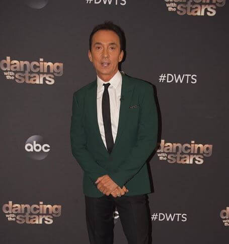 Jason Schanne's partner, Bruno Tonioli.